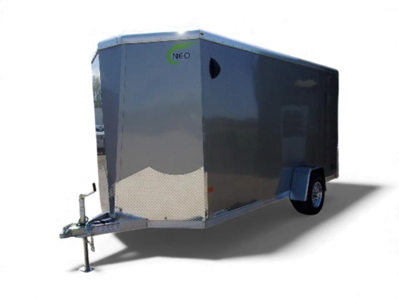 Cut Out Image of Cargo Trailers