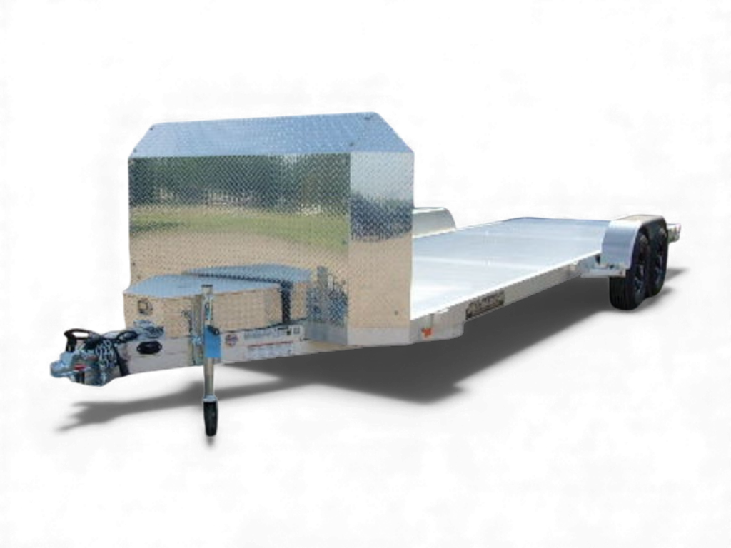 Cut Out Image of Open Car Haulers