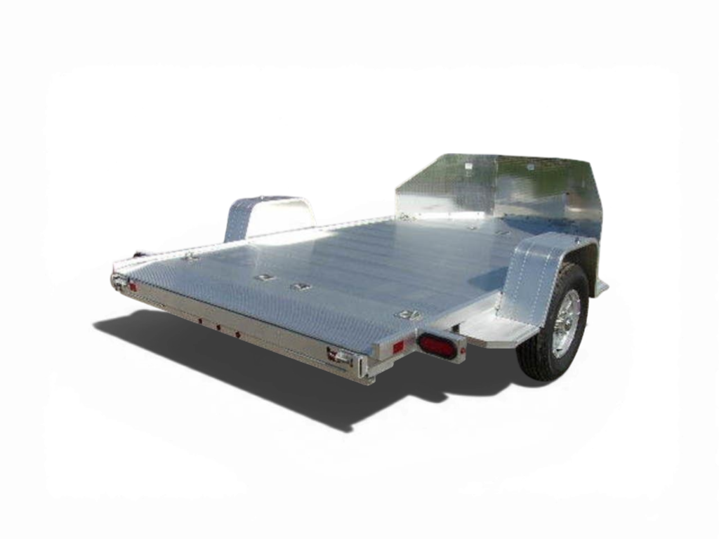 Cut Out Image of Small Utility Trailer